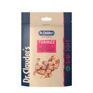 Dr. Clauders Dog Trainee Snack Truthahnfleisch 80g (Menge: 10 je Bestelleinheit) Dr. Clauders Dog Trainee Snack Truthahnfleisch 80g (Menge: 10 je Bestelleinheit)
