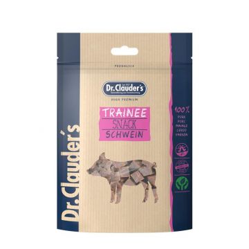 Dr. Clauders Dog Trainee Snack Schweinefleisch 80g (Menge: 10 je Bestelleinheit) Dr. Clauders Dog Trainee Snack Schweinefleisch 80g (Menge: 10 je Bestelleinheit)