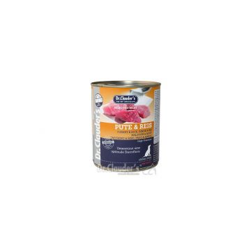 Dr. Clauders Dog Dose Selected Meat Pute & Reis 800g (Menge: 6 je Bestelleinheit) Dr. Clauders Dog Dose Selected Meat Pute & Reis 800g (Menge: 6 je Bestelleinheit)