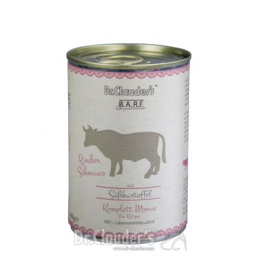 Dr. Clauders BARF Katzen Komplettmenü Rinderschmaus 400 g (Menge: 6 je Bestelleinheit)