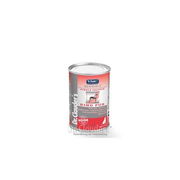 Dr. Clauders Dog Dose Selected Meat Sensible Rind pur 400g (Menge: 6 je Bestelleinheit) Dr. Clauders Dog Dose Selected Meat Sensible Rind pur 400g (Menge: 6 je Bestelleinheit)
