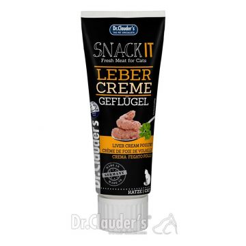Dr. Clauders Cat Snack IT Geflügellebercreme Fresh Meat 75g Dr. Clauders Cat Snack IT Geflügellebercreme Fresh Meat 75g