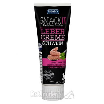 Dr. Clauders Cat Snack IT Schweinelebercreme Fresh Meat 75g Dr. Clauders Cat Snack IT Schweinelebercreme Fresh Meat 75g
