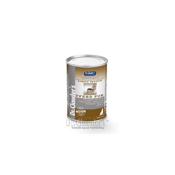 Dr. Clauders Dog Dose Selected Meat Sensible Pferd pur 400g (Menge: 6 je Bestelleinheit) Dr. Clauders Dog Dose Selected Meat Sensible Pferd pur 400g (Menge: 6 je Bestelleinheit)