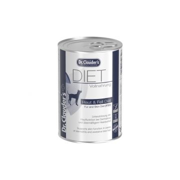 Dr. Clauders Dog Di&auml;t FSD Haut & Felldi&auml;t 400g (Menge: 6 je Bestelleinheit)