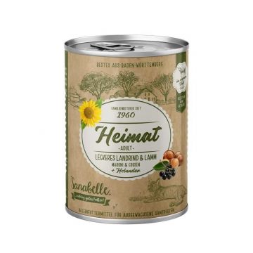 Sanabelle Heimat Nassfutter Adult Leckeres Landrind und Lamm 400 g (Menge: 12 je Bestelleinheit) Sanabelle Heimat Nassfutter Adult Leckeres Landrind und Lamm 400 g (Menge: 12 je Bestelleinheit)