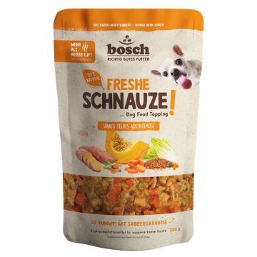 Bosch Freshe Schnauze Topping sonnig gelbes Ackergem&uuml;se 200g (Menge: 8 je Bestelleinheit)