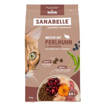Sanabelle Indoor mit Perlhuhn 2 kg