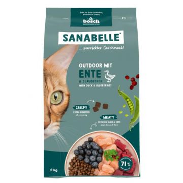 Sanabelle Outdoor mit Ente 2 kg Sanabelle Outdoor mit Ente 2 kg