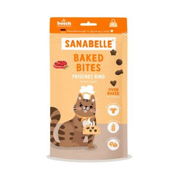 Sanabelle Snack Baked Bites Frisches Rind 55g (Menge: 7 je Bestelleinheit)
