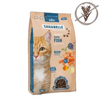 Sanabelle Crunchy-Baked Fish 400g Sanabelle Crunchy-Baked Fish 400g
