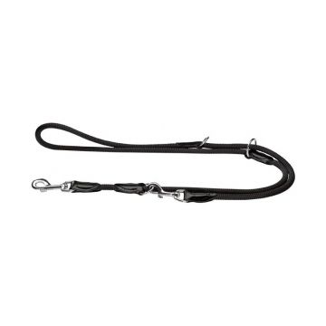 Hunter verstellbare Führleine Freestyle 10mm/200cm schwarz Hunter verstellbare Führleine Freestyle 10mm/200cm schwarz