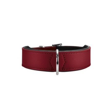 Hunter Halsband Basic 37 rot/schwarz 30 - 34,5cm/26mm Hunter Halsband Basic 37 rot/schwarz 30 - 34,5cm/26mm