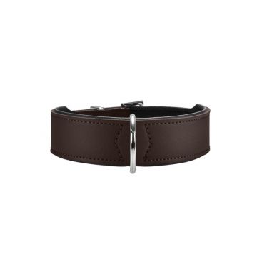 Hunter Halsband Basic 42 braun/schwarz 35 - 39,5cm/26mm Hunter Halsband Basic 42 braun/schwarz 35 - 39,5cm/26mm