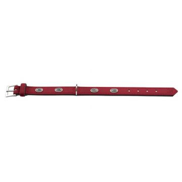 Hunter Halsband Softie Stone 50 rot/schwarz 36 - 44cm/28mm Hunter Halsband Softie Stone 50 rot/schwarz 36 - 44cm/28mm