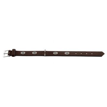 Hunter Halsband Softie Stone 45 braun/schwarz 32 - 40cm/28mm Hunter Halsband Softie Stone 45 braun/schwarz 32 - 40cm/28mm