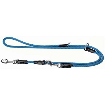 Hunter verstellbare Führleine Freestyle 8mm/200cm petrol Hunter verstellbare Führleine Freestyle 8mm/200cm petrol
