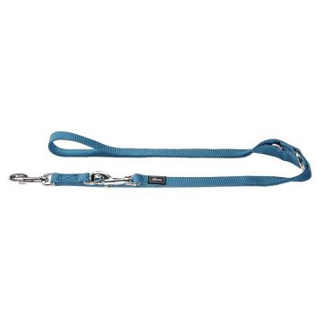 Hunter verstellbare Führleine 20mm/200cm petrol Hunter verstellbare Führleine 20mm/200cm petrol