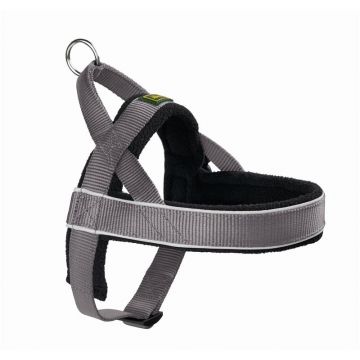 Hunter Geschirr Racing XXL grau/schwarz 82 - 105cm/38mm Hunter Geschirr Racing XXL grau/schwarz 82 - 105cm/38mm
