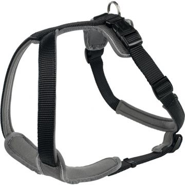 Hunter Geschirr Neopren schwarz/grau XL 73 - 94cm/25mm Hunter Geschirr Neopren schwarz/grau XL 73 - 94cm/25mm