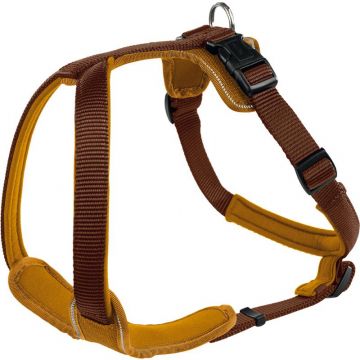 Hunter Geschirr Neopren braun/caramel L 73 - 94cm/25mm Hunter Geschirr Neopren braun/caramel L 73 - 94cm/25mm