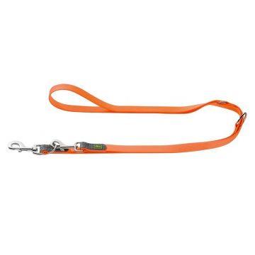 Hunter verstellbare Führleine Convenience 20mm/200cm neonorange Hunter verstellbare Führleine Convenience 20mm/200cm neonorange