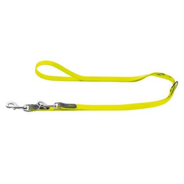 Hunter verstellbare Führleine Convenience 20mm/200cm neongelb Hunter verstellbare Führleine Convenience 20mm/200cm neongelb