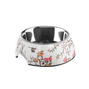 Hunter Melamin Napf Mogami weiss/multicolor 350ml Hunter Melamin Napf Mogami weiss/multicolor 350ml