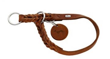 Hunter Dressurhalsung Solid Education L Cognac 50-55cm/18mm Hunter Dressurhalsung Solid Education L Cognac 50-55cm/18mm
