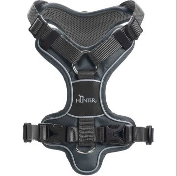 Hunter Geschirr Divo Nylon/Polyester grau/grau 79-107/L-XL Hunter Geschirr Divo Nylon/Polyester grau/grau 79-107/L-XL