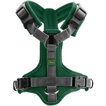 Hunter Geschirr Maldon Up Polyester dunkelgrün/grau 69-105/L Hunter Geschirr Maldon Up Polyester dunkelgrün/grau 69-105/L