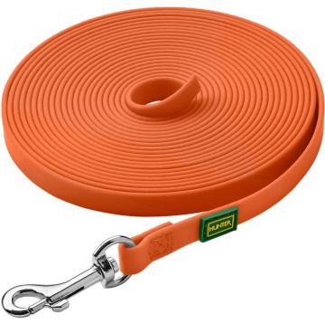 Hunter Suchleine Convenience Kunststoff neonorange o. Handschlaufe 15/1200 Hunter Suchleine Convenience Kunststoff neonorange o. Handschlaufe 15/1200