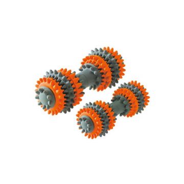 Hunter Hundespielzeug Tooth Cleaner L orange/grau 18cm Hunter Hundespielzeug Tooth Cleaner L orange/grau 18cm