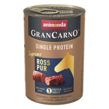 Animonda Dog GranCarno Adult Single Protein Supreme Ross pur 400g (Menge: 6 je Bestelleinheit) Animonda Dog GranCarno Adult Single Protein Supreme Ross pur 400g (Menge: 6 je Bestelleinheit)