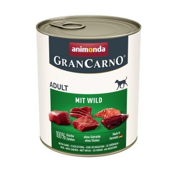 Animonda Dog GranCarno Adult mit Wild 800g (Menge: 6 je Bestelleinheit) Animonda Dog GranCarno Adult mit Wild 800g (Menge: 6 je Bestelleinheit)
