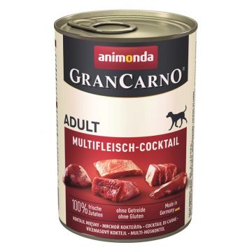 Animonda Dog GranCarno Adult Multi-Fleischcocktail 400g (Menge: 6 je Bestelleinheit) Animonda Dog GranCarno Adult Multi-Fleischcocktail 400g (Menge: 6 je Bestelleinheit)