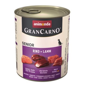 Animonda Dog GranCarno Senior Rind & Lamm 800g (Menge: 6 je Bestelleinheit)