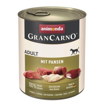 Animonda Dog GranCarno Adult mit Pansen 800g (Menge: 6 je Bestelleinheit) Animonda Dog GranCarno Adult mit Pansen 800g (Menge: 6 je Bestelleinheit)