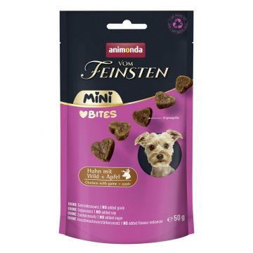 Animonda vom Feinsten Mini Adult Love Bites Huhn mit Wild & Apfel 50 g (Menge: 10 je Bestelleinheit) Animonda vom Feinsten Mini Adult Love Bites Huhn mit Wild & Apfel 50 g (Menge: 10 je Bestelleinheit)