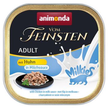Animonda Cat vom Feinsten Adult Milkies Huhn in Milchsauce 100g (Menge: 32 je Bestelleinheit)
