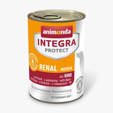 Animonda Dog Integra Protect Renal Nieren mit Rind 400g (Menge: 6 je Bestelleinheit)