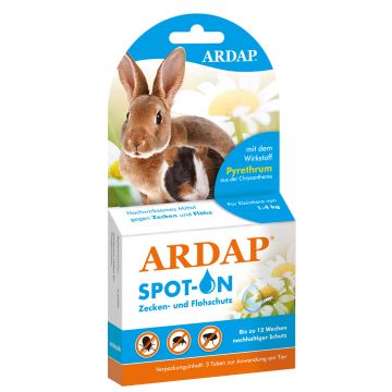 Ardap Spot-On für Kleintiere 1-4 kg 3 x 0.4 ml