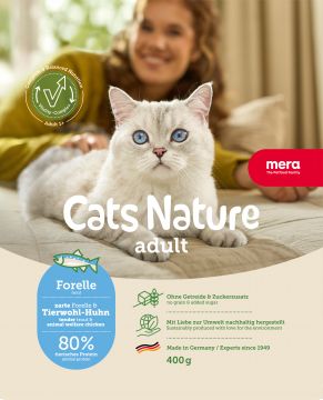 Mera Cat Nature Adult Forelle 400g