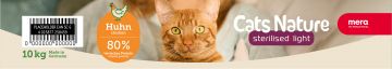 Mera Cat Nature Sterilized / Light Huhn 10kg