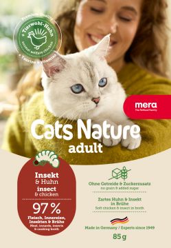 Mera Cat Nature Adult Insekt 85g (Menge: 12 je Bestelleinheit)