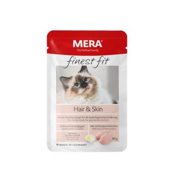 Mera Cat finest fit Nassfutter Hair & Skin 85g (Menge: 12 je Bestelleinheit) Mera Cat finest fit Nassfutter Hair & Skin 85g (Menge: 12 je Bestelleinheit)