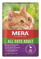Mera Cat Adult Ente 85g (Menge: 12 je Bestelleinheit) Mera Cat Adult Ente 85g (Menge: 12 je Bestelleinheit)