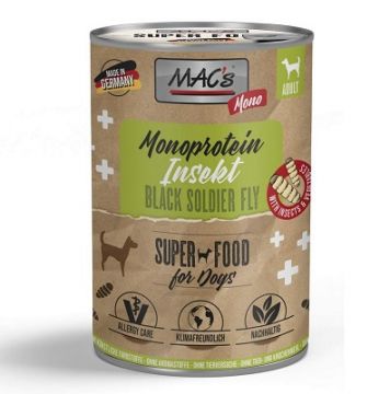 MACs Dog Mono Insekten 375g (Menge: 6 je Bestelleinheit)