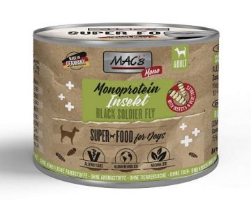 MACs Dog Mono Insekten 180g (Menge: 6 je Bestelleinheit)