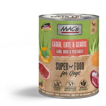 MACs Dog Lamm, Ente & Gem&uuml;se 800g (Menge: 6 je Bestelleinheit)